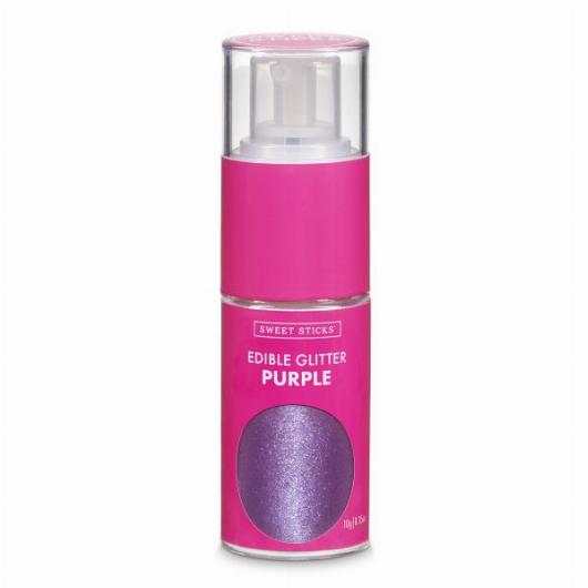 Purple Glitter Pump
